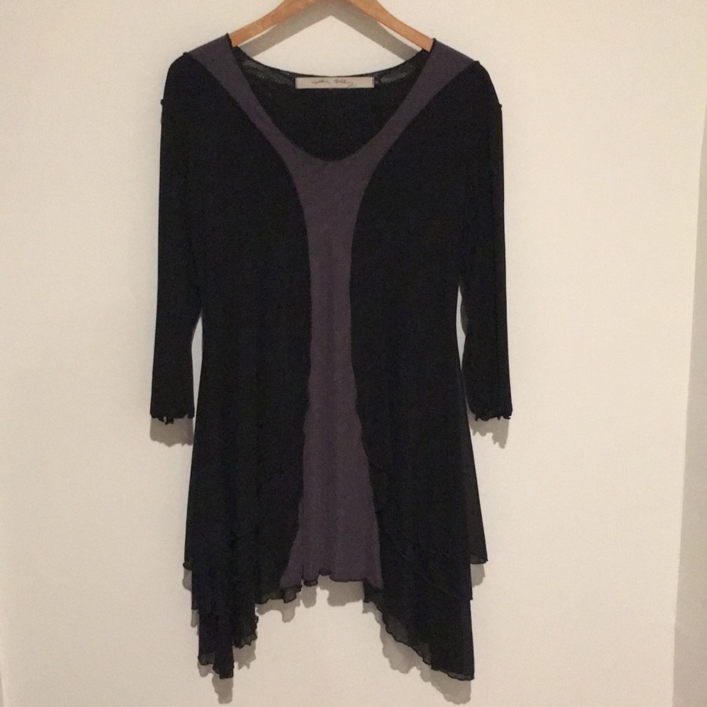 Asymmetric tunic by designer